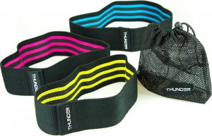 Thunder Mini Hip Band gumy materiałowe THUNDER 3szt. 2