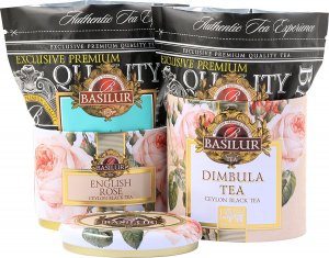 Basilur Basilur ENGLISH ROSE & DIMBULA 2w1 herbata czarna 4