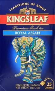 Kingsleaf Herbata czarna Royal Assam 25 kopert 2