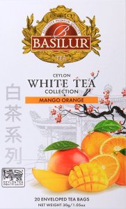 Basilur Basilur MANGO ORANGE biała herbata POMARAŃCZA 2