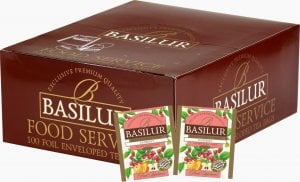 Basilur Basilur RASPBERRY herbata owocowa HoReCa - 100szt. 1