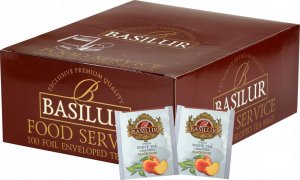 Basilur Basilur PEACH ROSE herbata biała HoReCa 100szt. 1