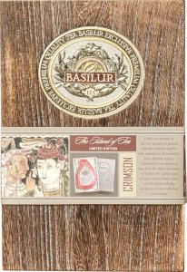 Basilur Herbata czarna Basilur drewniana skrzynka PREZENT 4