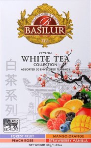 Basilur Basilur WHITE TEA biała herbata 4 SMAKI - 20x1,5g 3