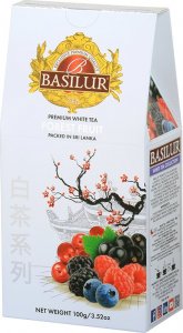 Basilur Basilur FOREST FRUIT biała herbata PORZECZKA 100g 1