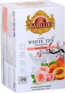 Basilur Basilur PEACH ROSE biała herbata BRZOSKWINIA RÓŻA 1
