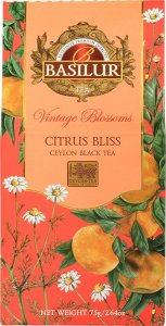 Basilur Basilur CITRUS BLISS czarna herbata MANDARYNKA 75g 2