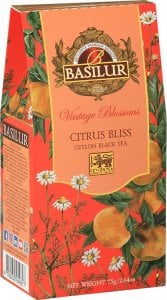 Basilur Basilur CITRUS BLISS czarna herbata MANDARYNKA 75g 3