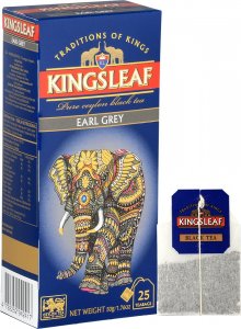 Kingsleaf Herbata czarna Ceylon Earl Grey 25 torebek 4
