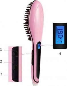Verk SZCZOTKA DO PROSTOWANIA WŁOSÓW ELEKTRYCZNA LCD TV 6