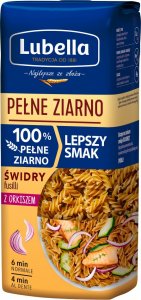 Lubella Pełne Ziarno Makaron świdry z orkiszem 400 g 2