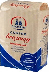 Diamant Diamant Cukier brązowy 500 g 2