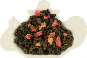 Basilur Herbata zielona Ceylon TRUSKAWKA RÓŻA Basilur 100g 1