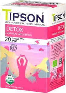 Tipson Tipson DETOX herbata organiczna METABOLIZM 20szt 1