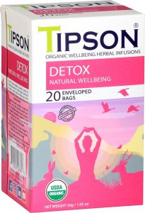 Tipson Tipson DETOX herbata organiczna METABOLIZM 20szt 3