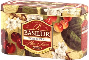 Basilur Herbata czarna WIŚNIOWA puszka Basilur - 20x2g 3