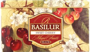Basilur Herbata czarna WIŚNIOWA puszka Basilur - 20x2g 4