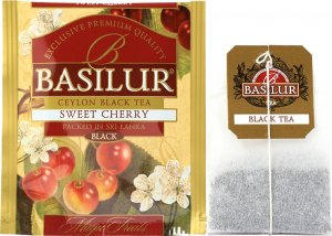 Basilur Herbata czarna WIŚNIOWA puszka Basilur - 20x2g 5