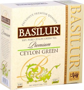 Basilur Herbata zielona Premium Ceylon Green 100 torebek 2