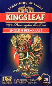 Kingsleaf Herbata czarna English Breakfast 25 kopert 2