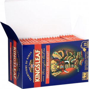 Kingsleaf Herbata czarna English Breakfast 25 kopert 4