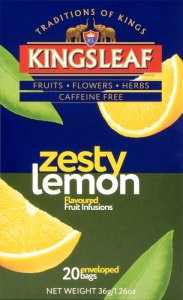 Kingsleaf Herbata owocowa napar Kingsleaf Zesty Lemon 2