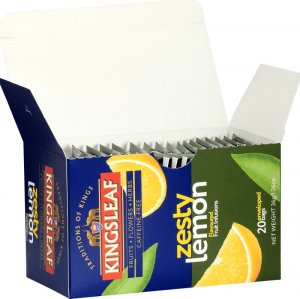 Kingsleaf Herbata owocowa napar Kingsleaf Zesty Lemon 3
