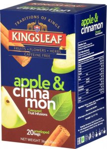Kingsleaf Herbata owocowa napar Kingsleaf Apple Cinnamon 1