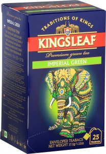 Kingsleaf Herbata zielona ekspresowa Basilur Kingsleaf 25szt 1