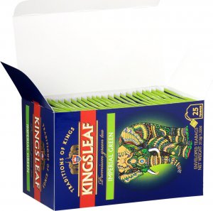 Kingsleaf Herbata zielona Imperial Green 25 kopert 4