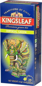 Kingsleaf Herbata zielona Kingsleaf Imperial delikatna 25szt 1