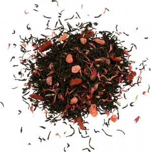 Basilur Herbata czarna liść Ceylon TRUSKAWKA JAGODY GOJI 1