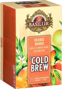 Basilur Herbata owocowa POMARAŃCZA MANGO Cold Brew 20 szt. 1