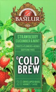 Basilur Herbata owocowa TRUSKAWKA OGÓREK Cold Brew 20 szt. 3
