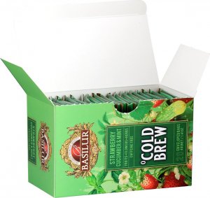 Basilur Herbata owocowa TRUSKAWKA OGÓREK Cold Brew 20 szt. 4