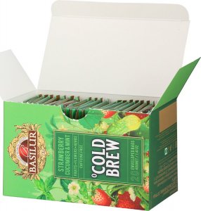 Basilur Herbata owocowa TRUSKAWKA OGÓREK Cold Brew 20 szt. 5