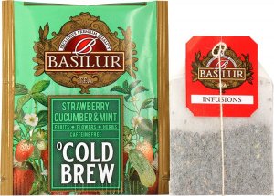 Basilur Herbata owocowa TRUSKAWKA OGÓREK Cold Brew 20 szt. 6
