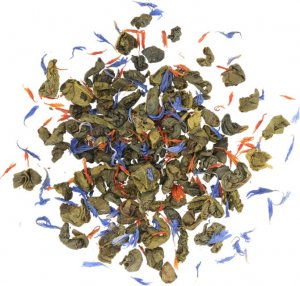 Basilur Herbata zielona z BERGAMOTKĄ MIĘTĄ Earl Grey 100g 1