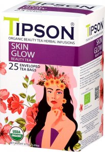 Tipson Organiczna herbata Tipson Beauty Skin Glow 25x1,5g 1