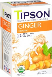 Tipson ORGANIC GINGER ORIGINAL herbata ziołowa BIO* 3