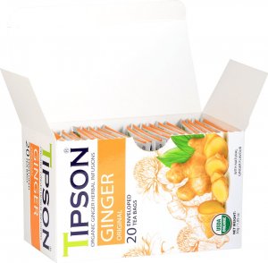 Tipson ORGANIC GINGER ORIGINAL herbata ziołowa BIO* 4