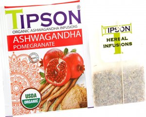 Tipson Tipson ASHWAGANDHA POMEGRANATE herbata 100x1,2g 1