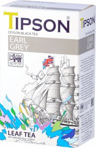 Tipson Tipson EARL GREY czarna herbata Ceylon liść 85g 1