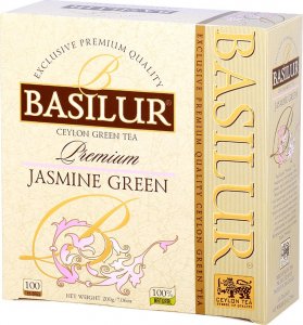 Basilur Herbata zielona BASILUR PREMIUM JASMINE 100x2g 1
