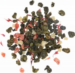 Basilur Zielona herbata liść Ceylon ANANAS WIŚNIA CHABER 1
