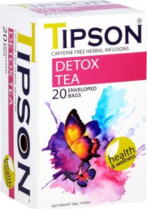 Tipson Herbata ziołowa Tipson Detox Tea 20x1,3g 1