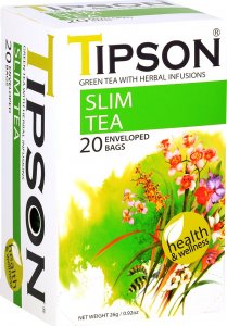 Tipson Herbata ziołowa ODCHUDZAJĄCA Tipson Slim Tea 20szt 1