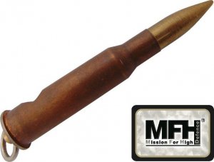 Breloczek MFH BRELOK DO KLUCZY NABÓJ 7.62 x 54R MOSIĄDZ 2