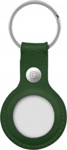 Crong Brelok Crong Leather Case with Key Ring Apple AirTag (zielony) 3