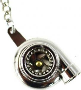 Breloczek MTuning Brelok Turbosprężarka Chrom 2